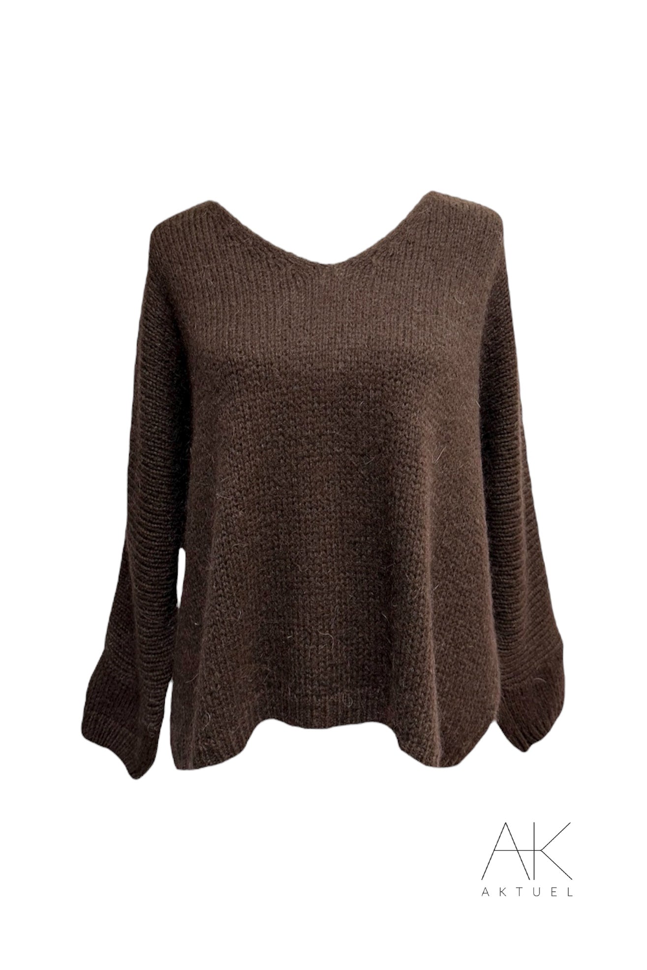 Pull Mohair Chocolat