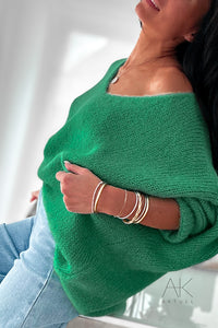 Pull Mohair Vert