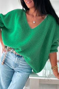 Pull Mohair Vert
