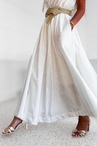 Jupe longue blanche