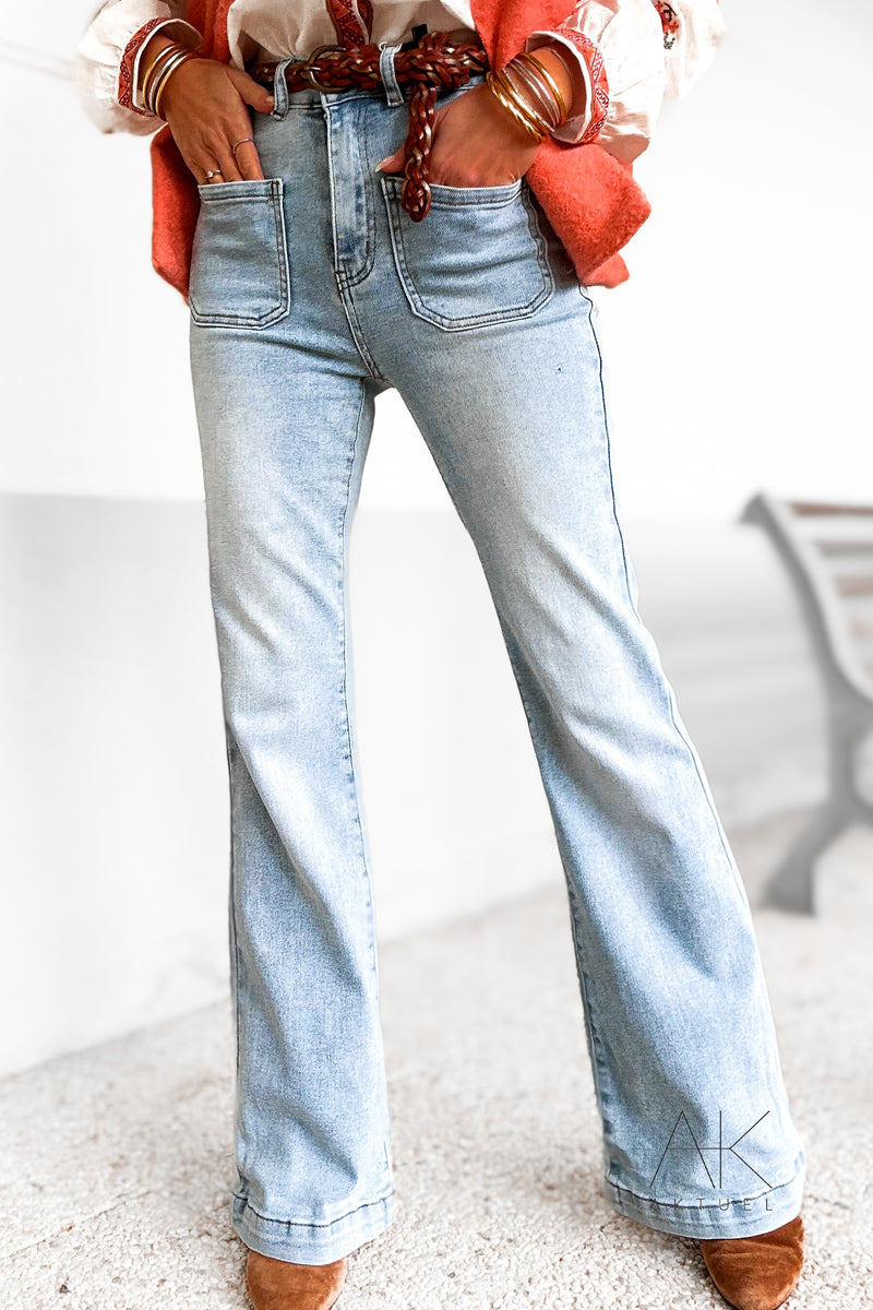 Jean flare Pocket