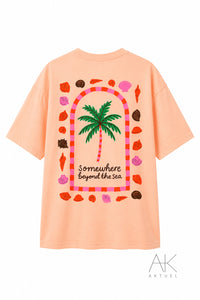 T-shirt “Somewhere Beyond The Sea” pêche