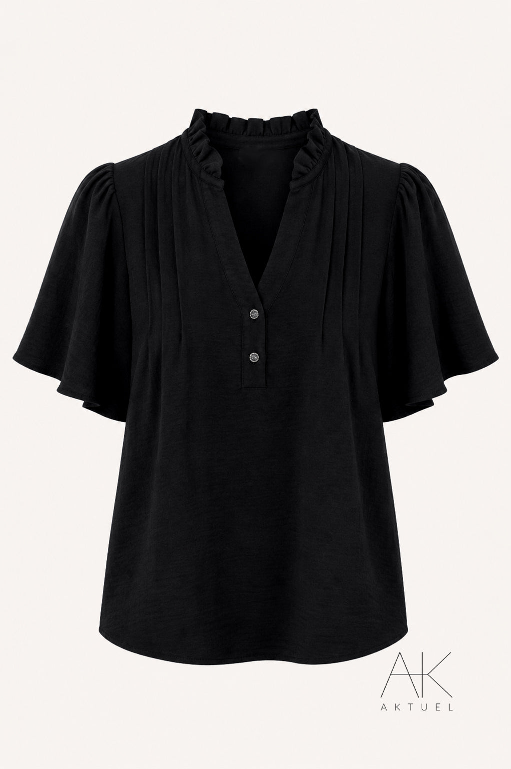 Blouse noire fluide