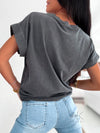 T-shirt gris “Pink Gin”
