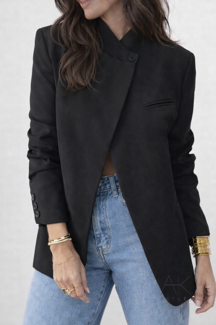 Veste blazer structuré noir