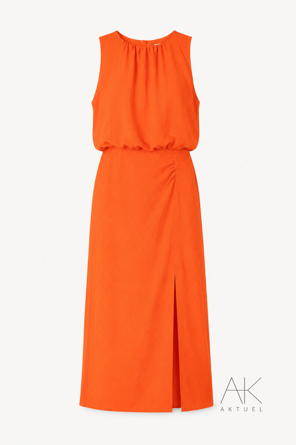 Robe Longue Corail Fendue