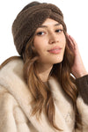 Bandeau sherpa taupe