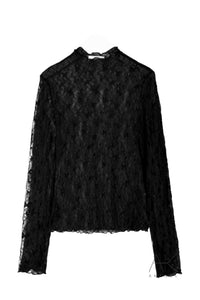 Top en dentelle noir