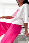 T-shirt jaune pastel "More Self Love"