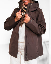 Parka marron