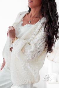Gilet Bernadette écru