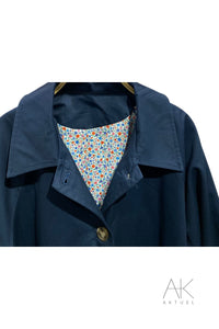 Veste gabardine marine