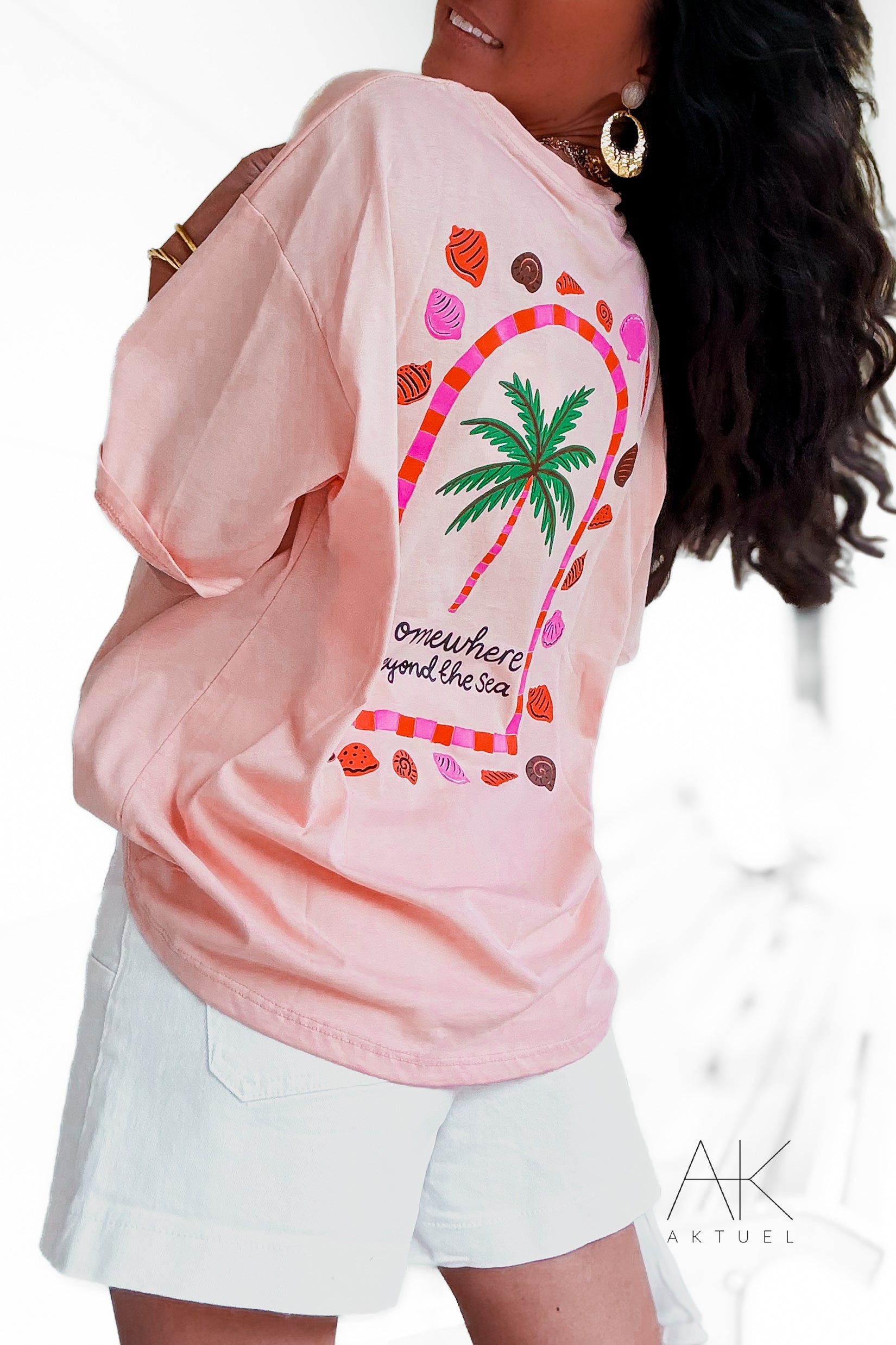 T-shirt “Somewhere Beyond The Sea” pêche