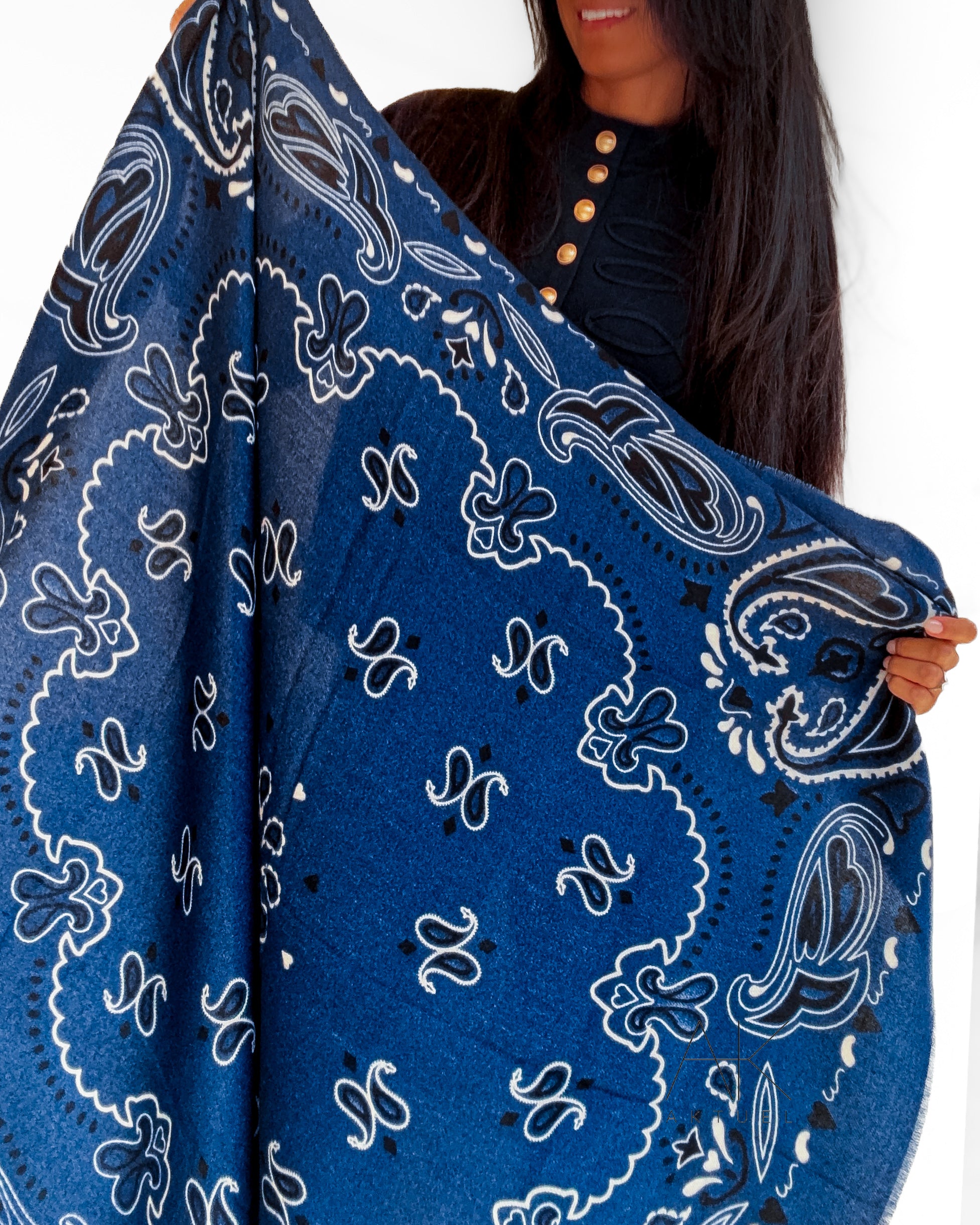 Foulard imprimé bandana/paisley