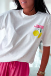 T-shirt blanc “LIMON”