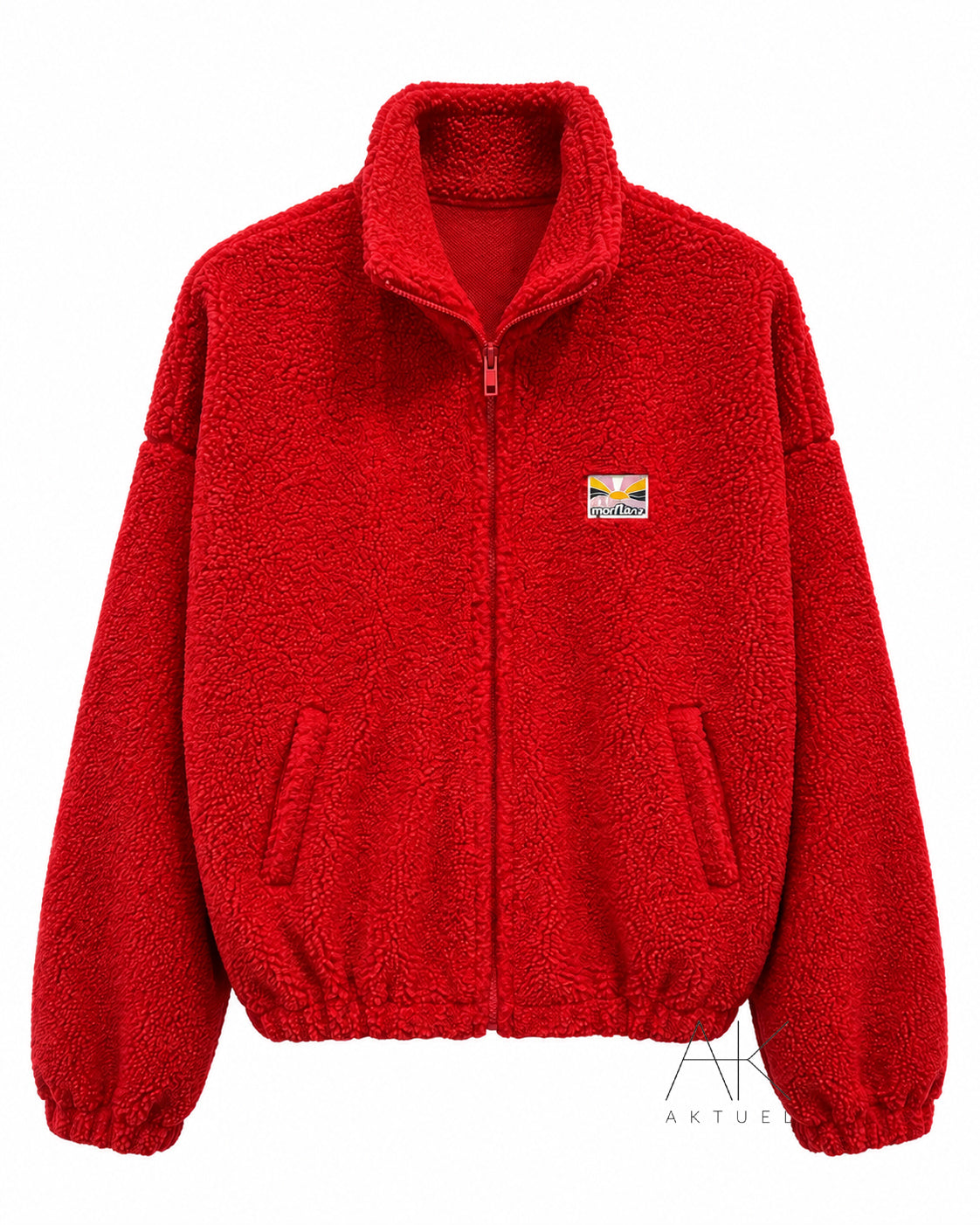 Veste Polaire rouge
