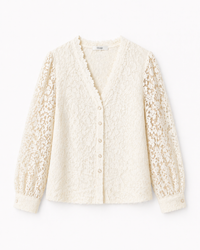 Blouse dentelle élégante – grande taille