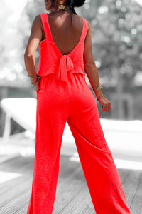 Combinaison fluide corail
