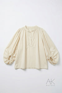 BLOUSE MANCHES BALLON