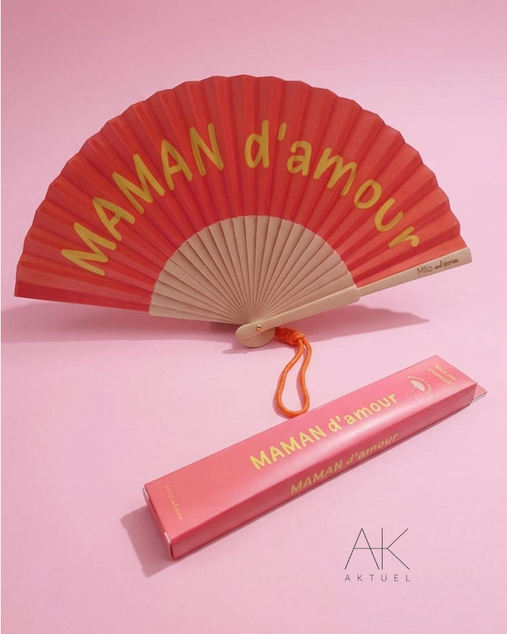 Éventails fantaisie « Maman d’amour »
