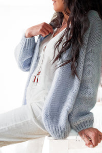 Gilet Bernadette bleu