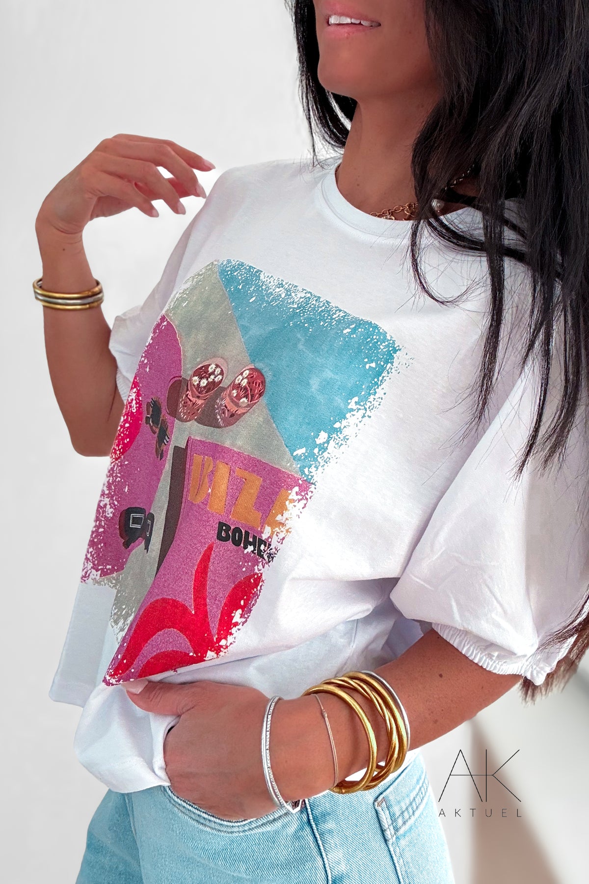 T-shirt imprimé “Ibiza Book Club”