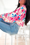 Chemise florale printanière