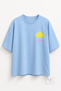 Tee-shirt Côte d’Azur bleu