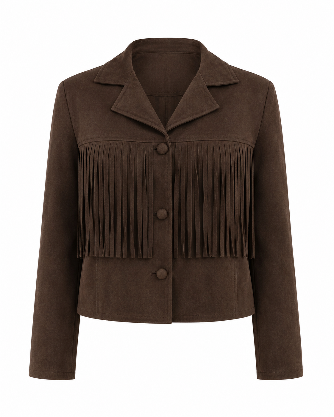 Veste à frange