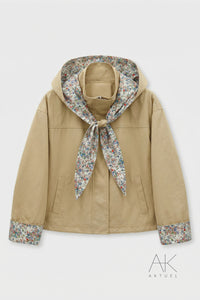 Veste gabardine liberty beige
