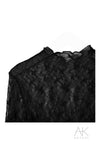 Top en dentelle noir