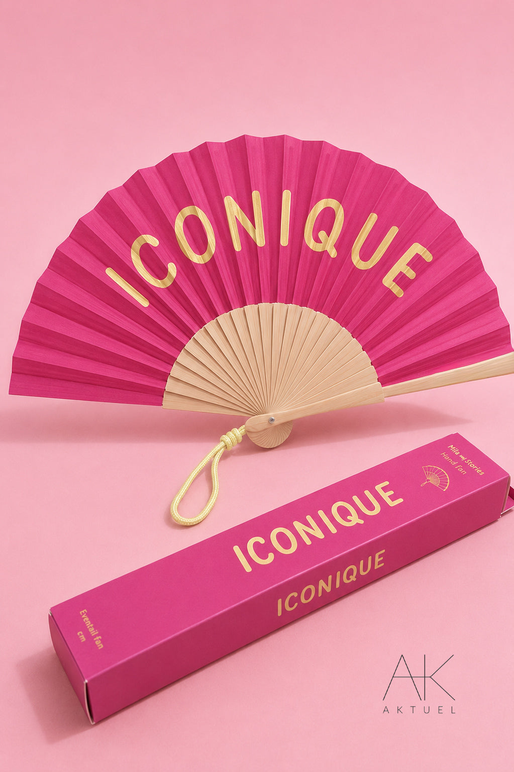Éventails fantaisie « Iconique »