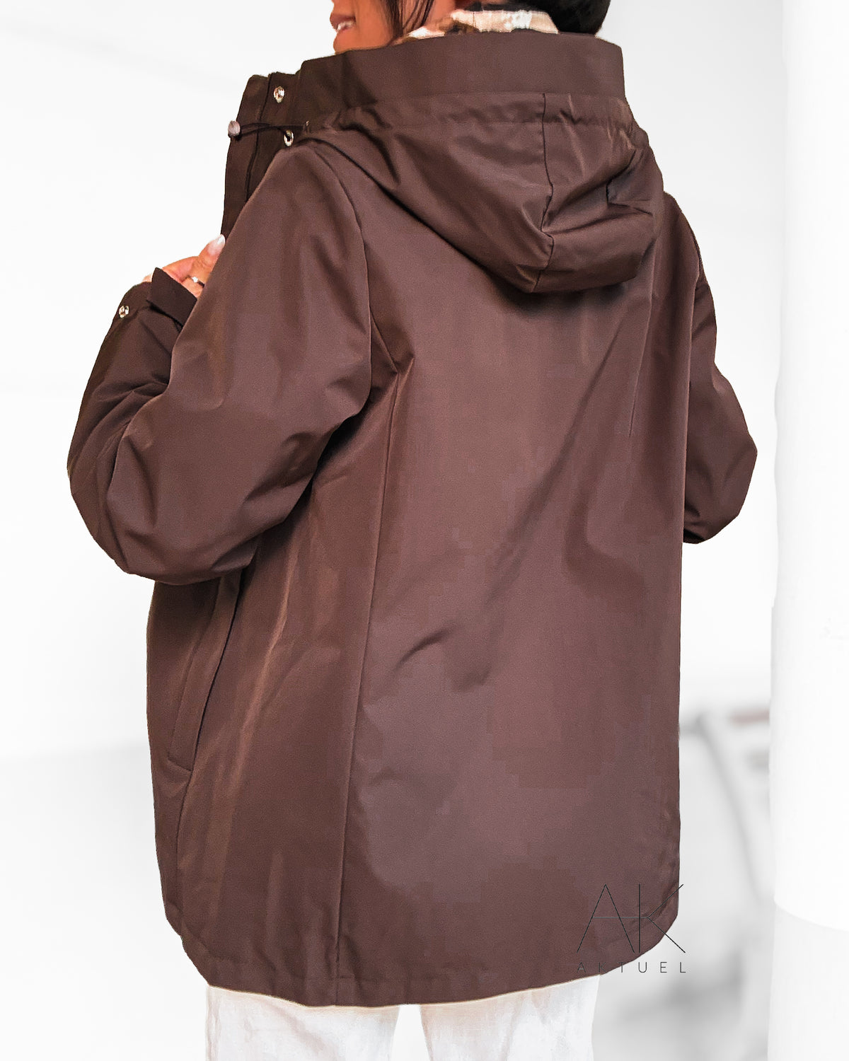 Parka marron