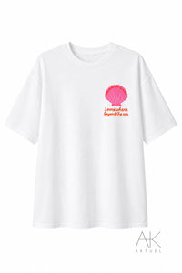 T-shirt “Somewhere Beyond The Sea” blanc