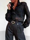 Chemise en dentelle noir