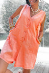 Combinaison sans manches orange