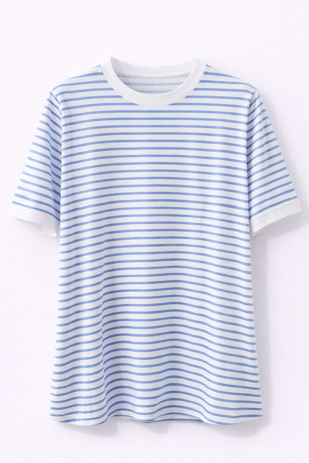 T-shirt marinière bleu et blanc