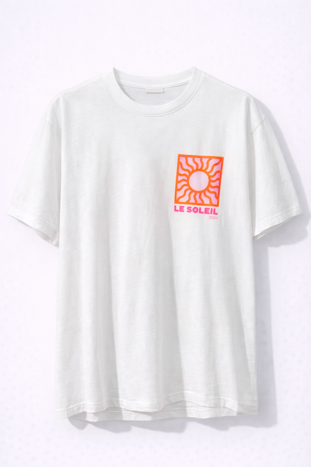 T-shirt “Le Soleil” imprimé