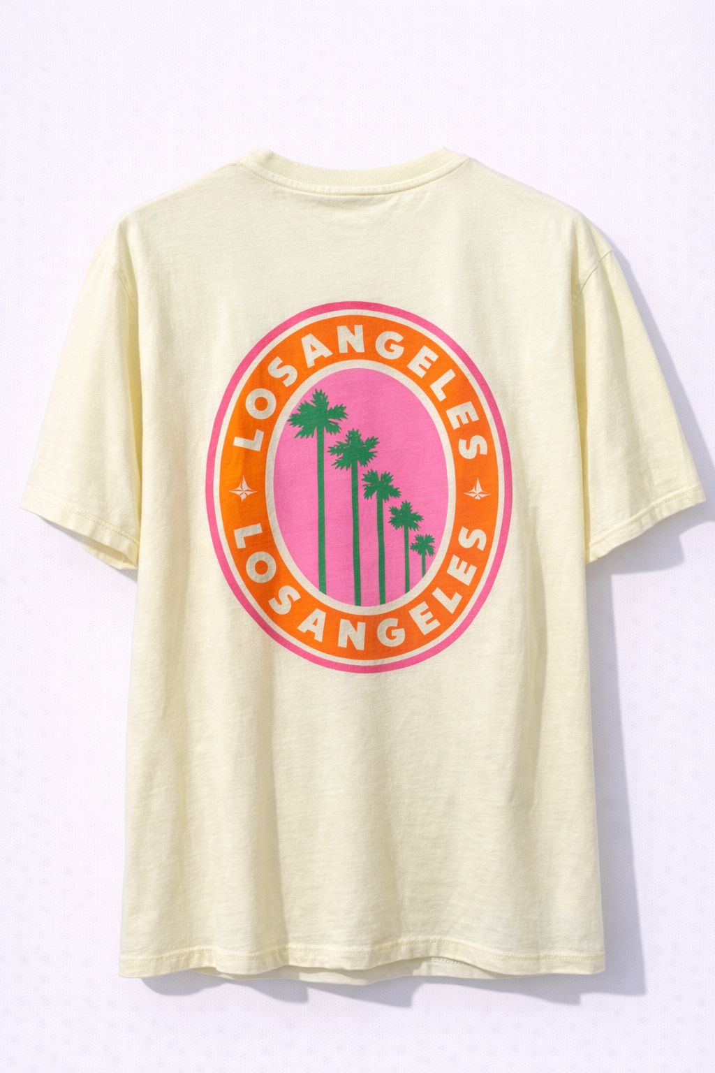 T-shirt “Los Angeles” pastel