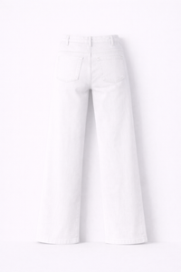 Jean straight blanc - Oraije