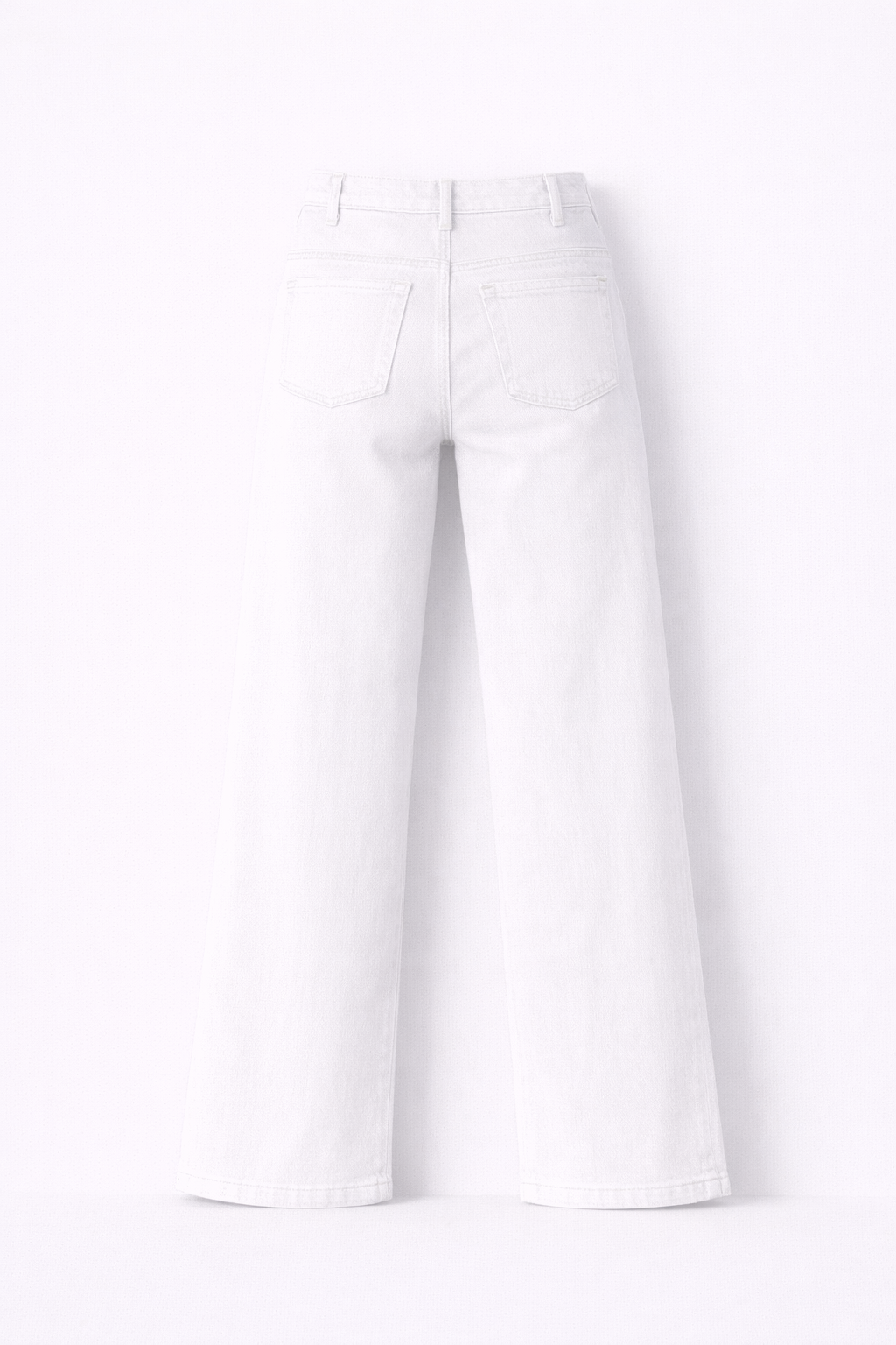 Jean straight blanc - Oraije
