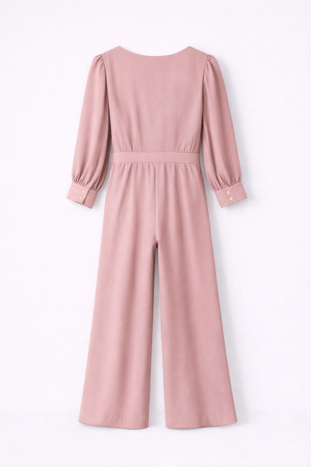 Combinaison pantalon fluide vieux rose