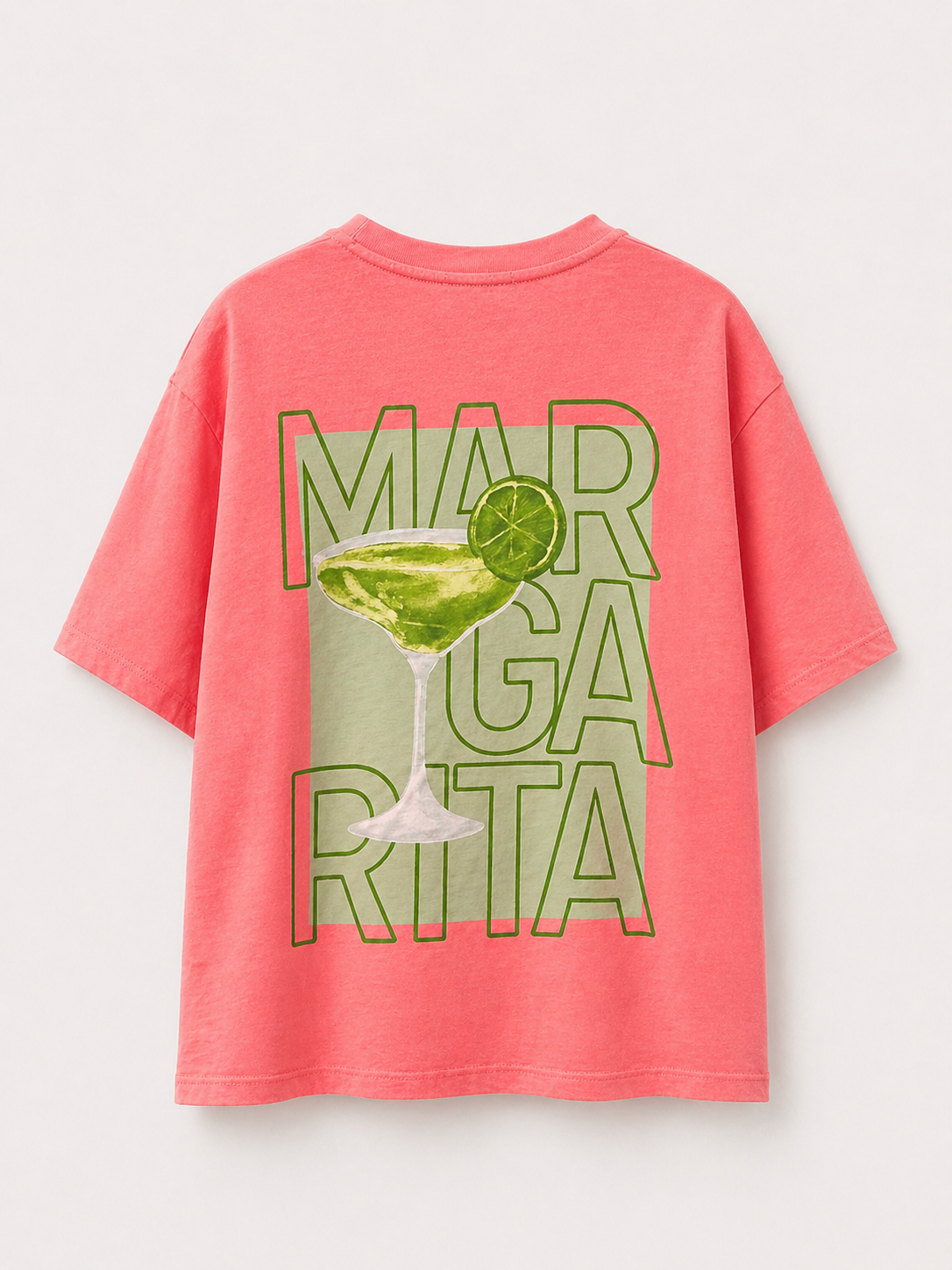 T-shirt “Margarita” rose corail