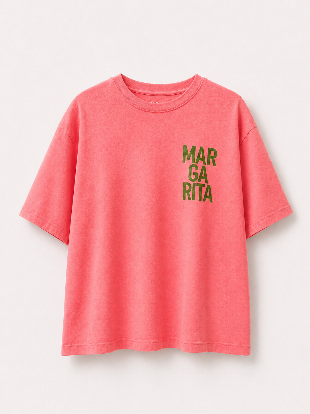 T-shirt “Margarita” rose corail