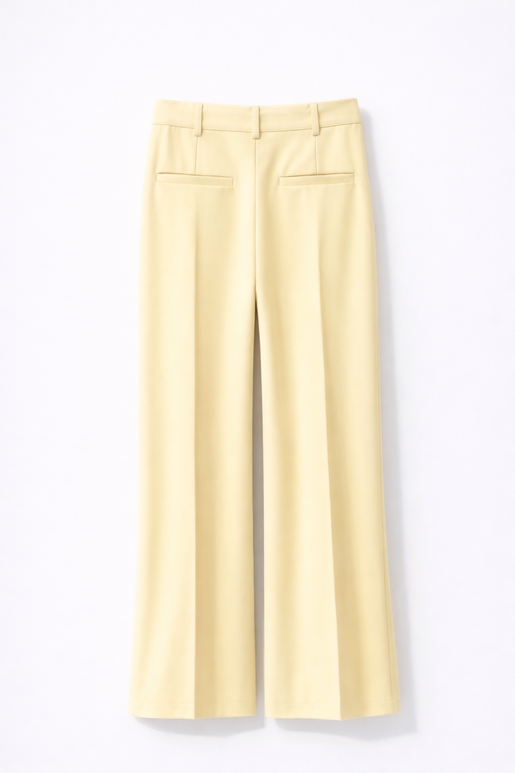 Pantalon jaune coupe large