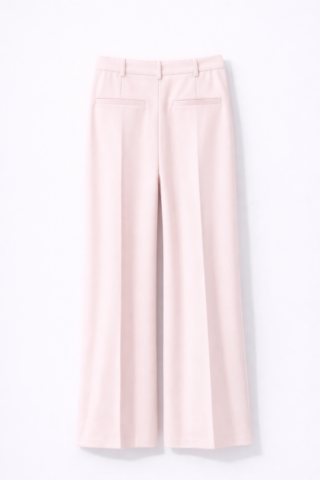 Pantalon rose coupe large
