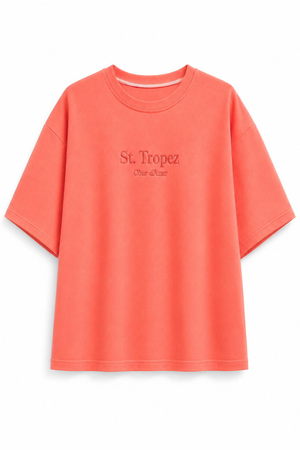 Tee-shirt SAINT TROPEZ – corail