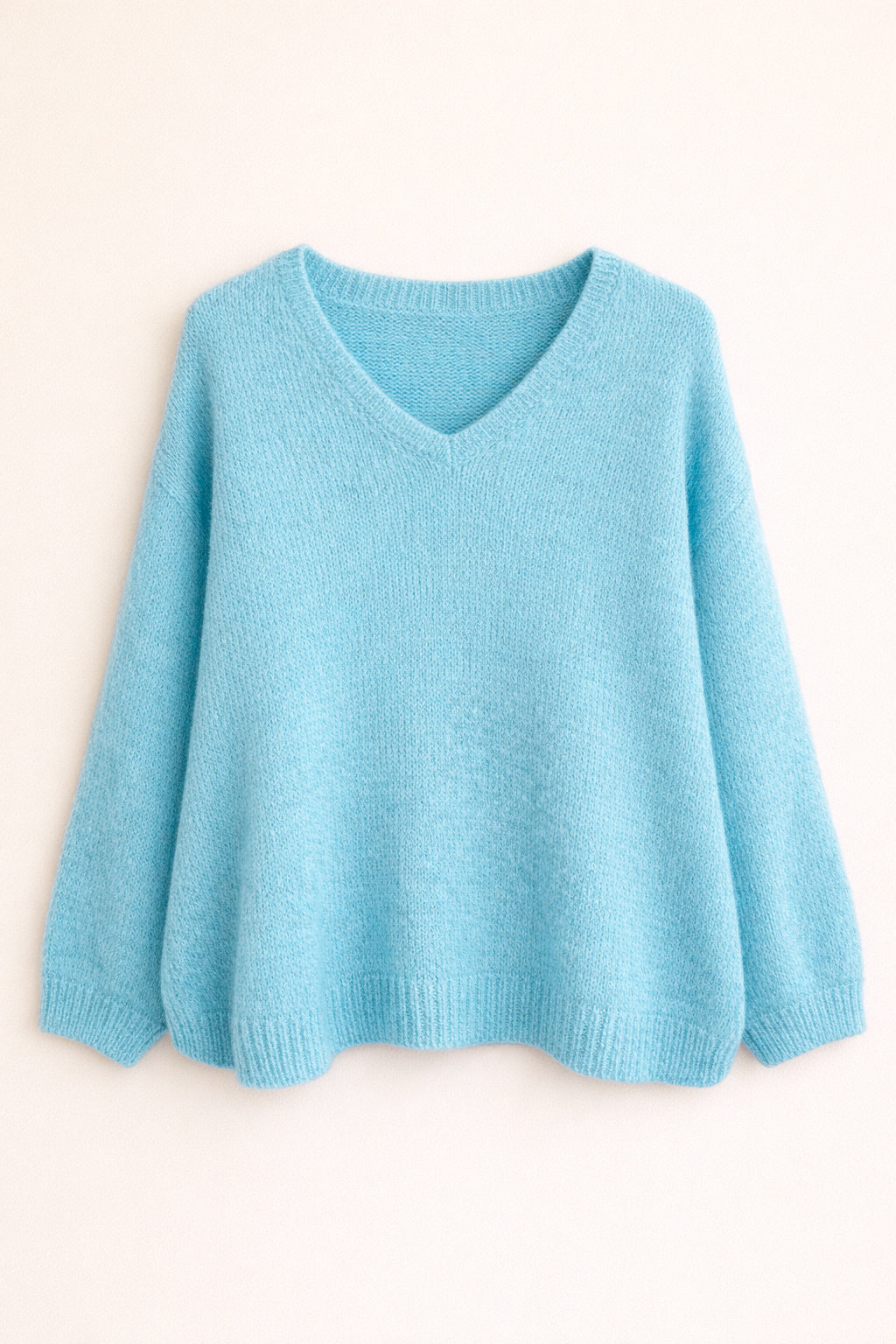 Pull Mohair Bleu