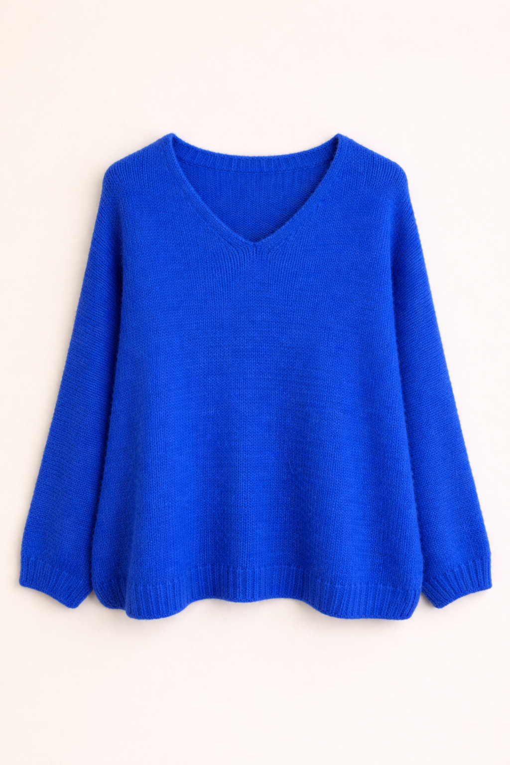 Pull Mohair Bleu Roi