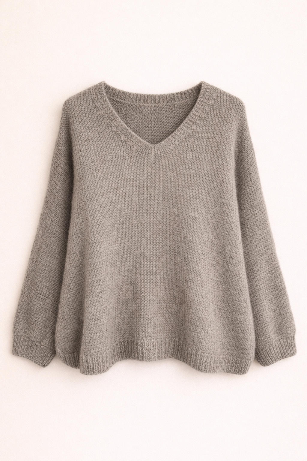 Pull Mohair Taupe